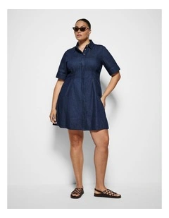 Sonnet Dress in Rinse Wash