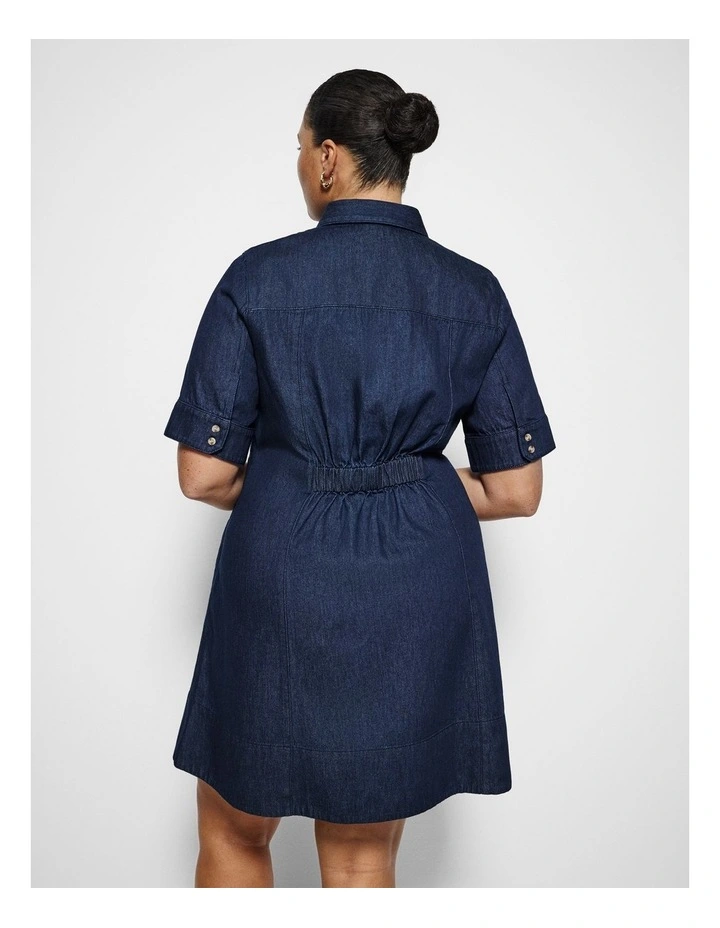 Sonnet Dress in Rinse Wash image 3