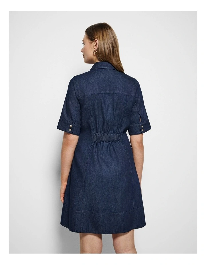 Sonnet Dress in Rinse Wash image 6