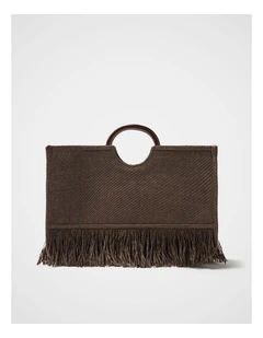 Florence Textured La in Chocolate Brown
