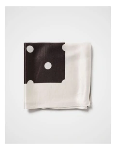 Vera Printed Scarf in Spot Print