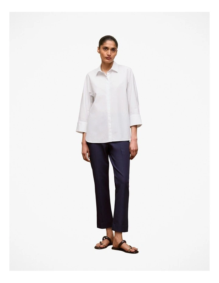 Bi-Stretch Split Hem Pant in Night Sky image 2
