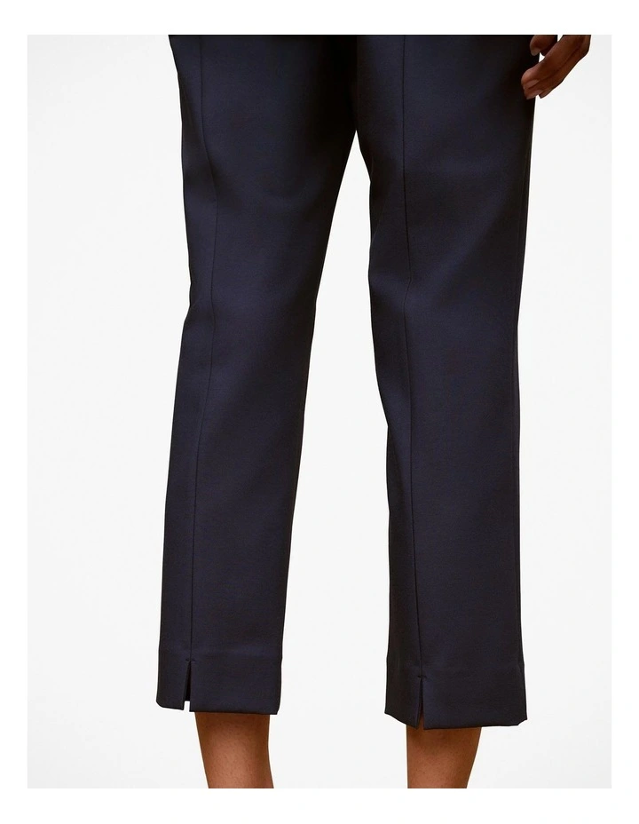 Bi-Stretch Split Hem Pant in Night Sky image 3
