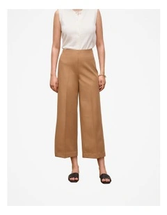 Bi-Stretch Soft Culotte Pant in Acorn
