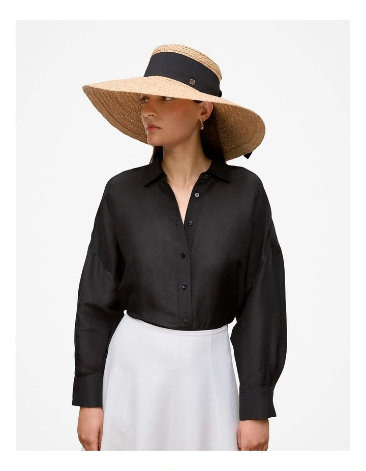 Kirra Straw Hat in Natural image 3