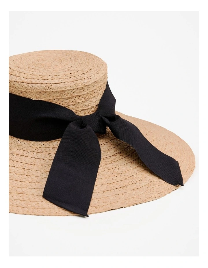 Kirra Straw Hat in Natural image 4