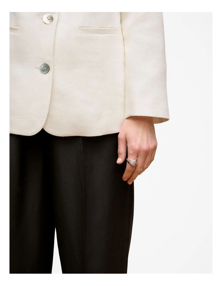 Era Twist Ring in Silver image 2