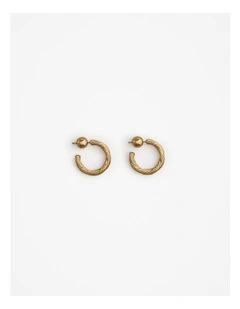 Kembla Twist Hoops in Gold