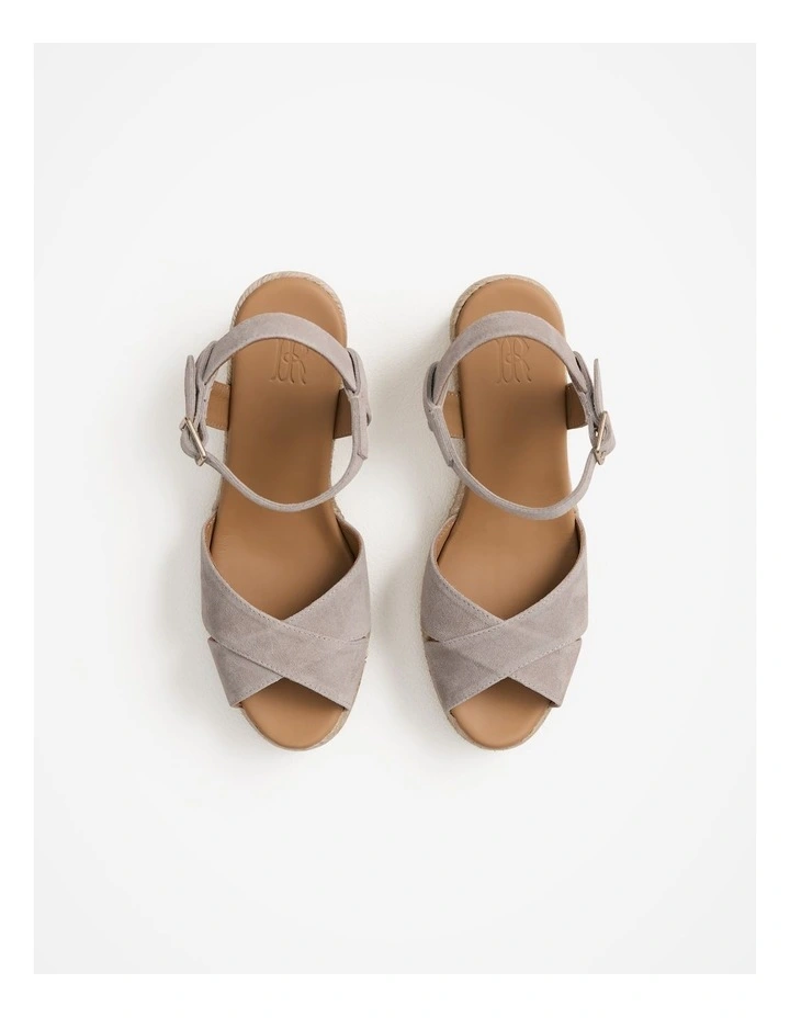 Kirra Espadrille Wedge in Cinder image 3