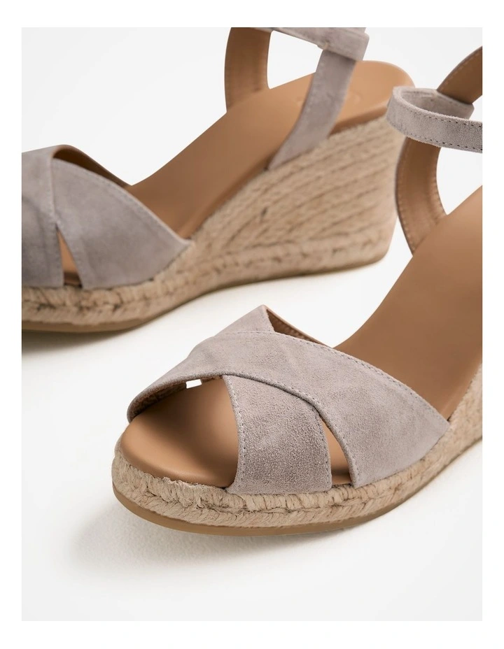 Kirra Espadrille Wedge in Cinder image 4