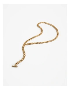 Signature Link Chain Belt in Gold