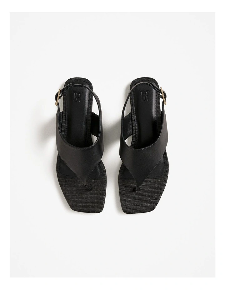 Marlo Sandal in Black image 3
