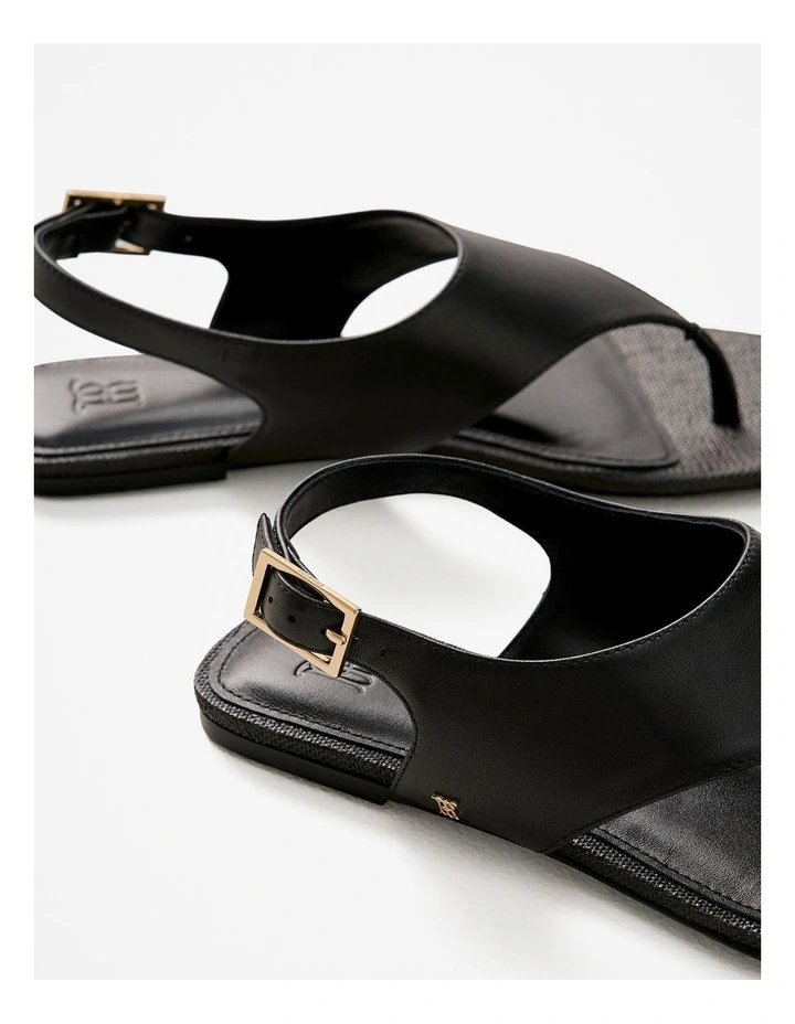 Marlo Sandal in Black image 4