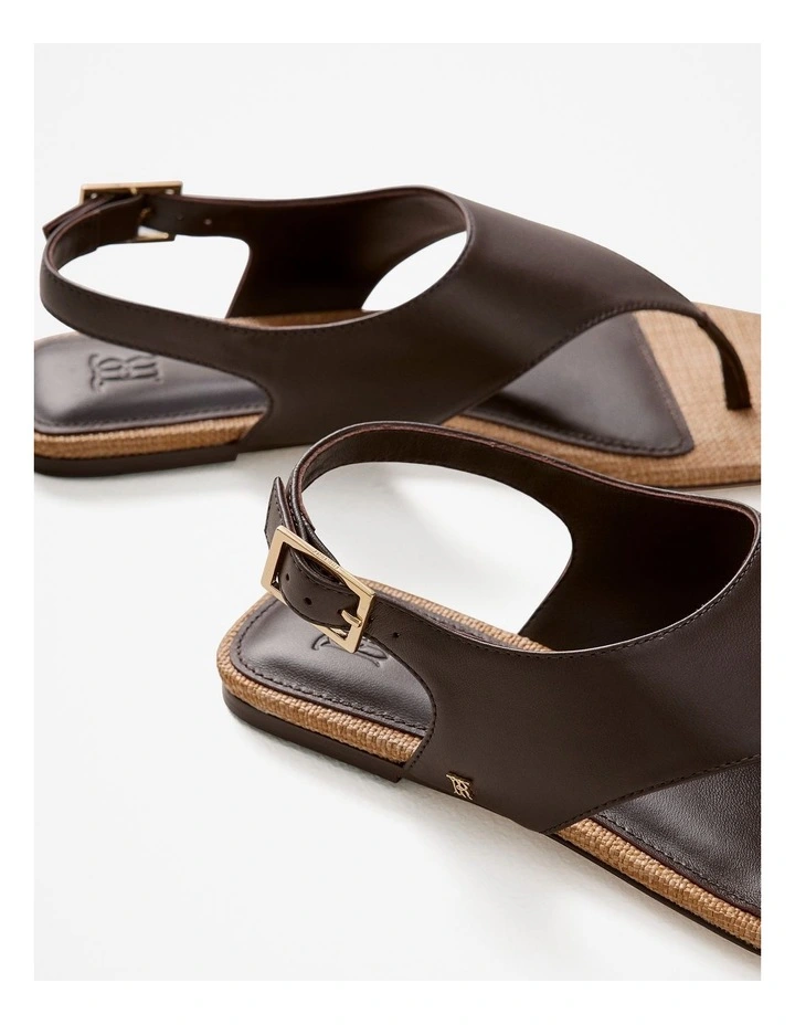 Marlo Sandal in Chocolate image 4