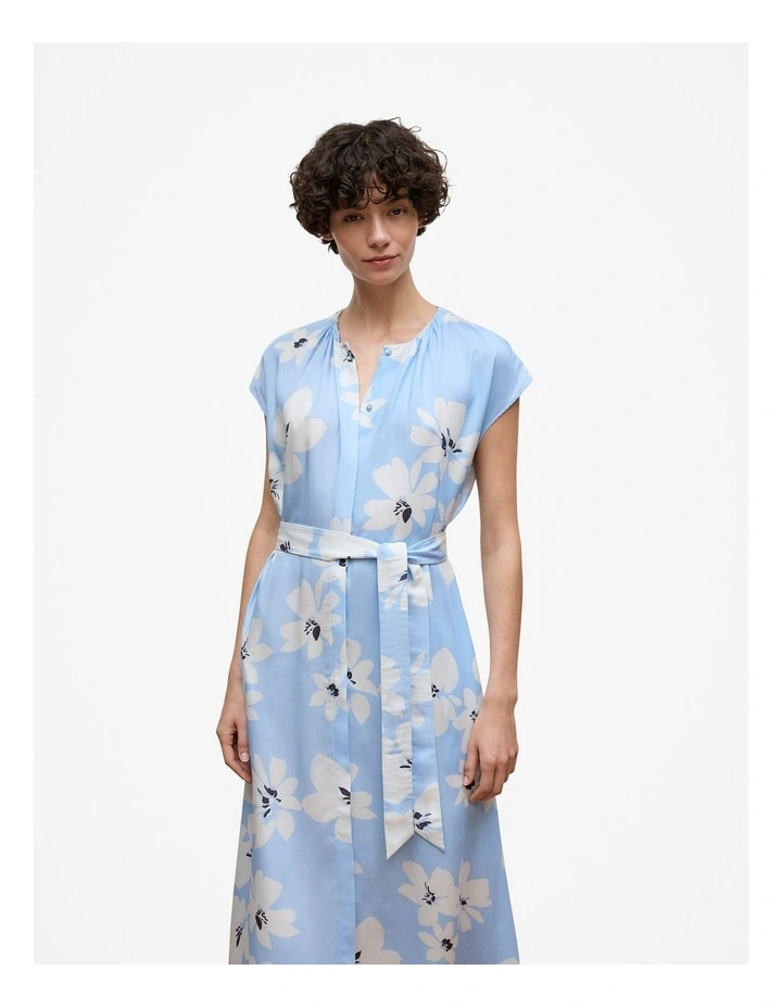 Sorell Modal Cap Sleeve Dress in Soft Blue image 1