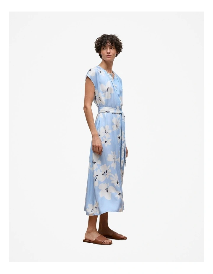 Sorell Modal Cap Sleeve Dress in Soft Blue image 4