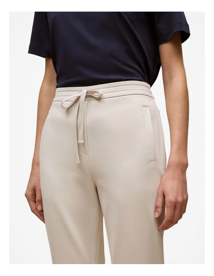 Ponte Straight Leg Pant in Stone image 3