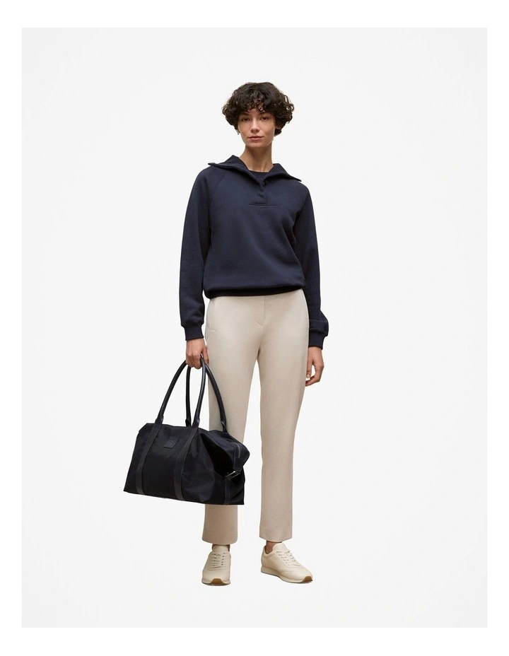 Ponte Straight Leg Pant in Stone image 4