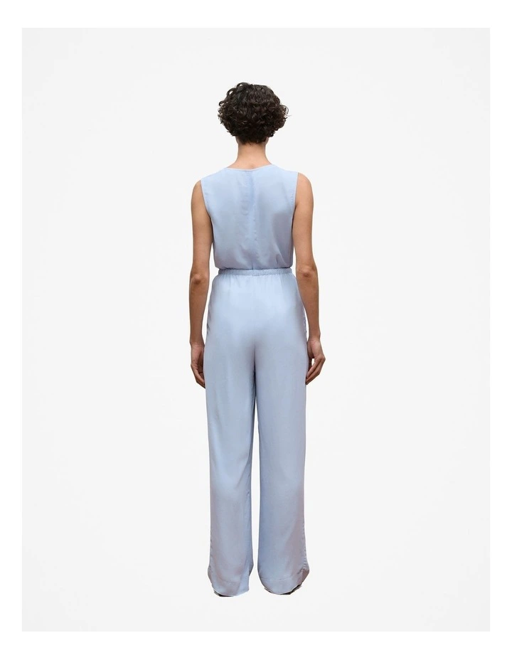 Soft Drawcord Pant in Soft Blue image 5
