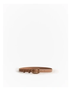 Onna Belt in Dark Camel