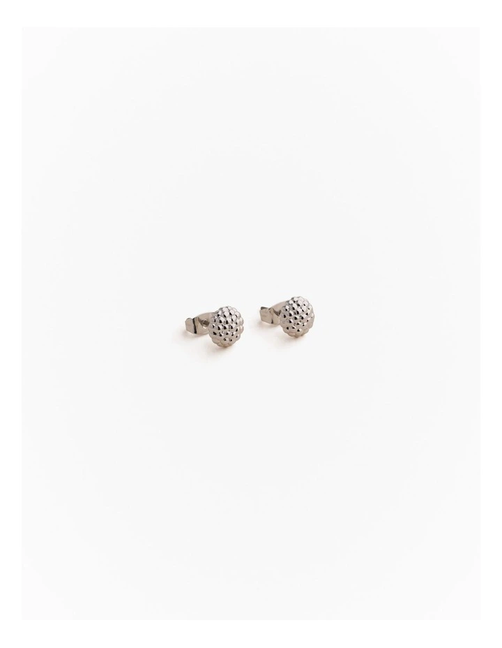 Rava Stud Earrings in Silver image 1