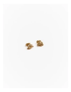 Dolina Stud Earrings in Gold