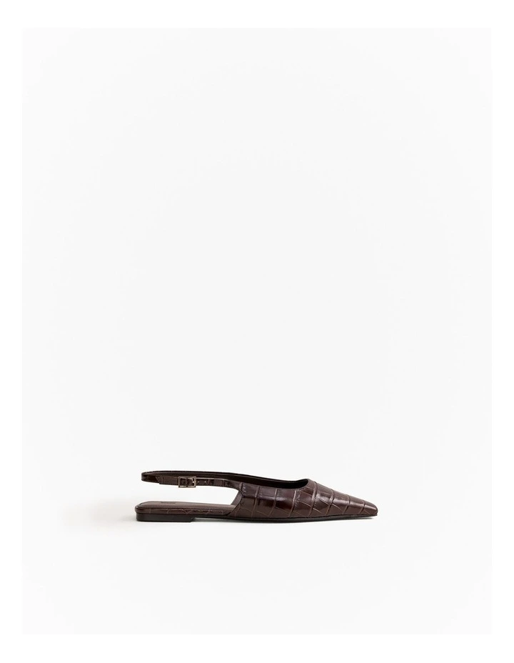 Bronte Flat in Chocolate image 1