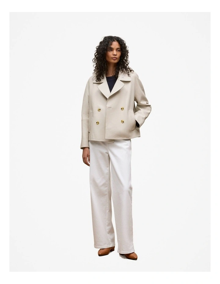 Textured 3/4 Sleeve Knit in Night Sky image 2