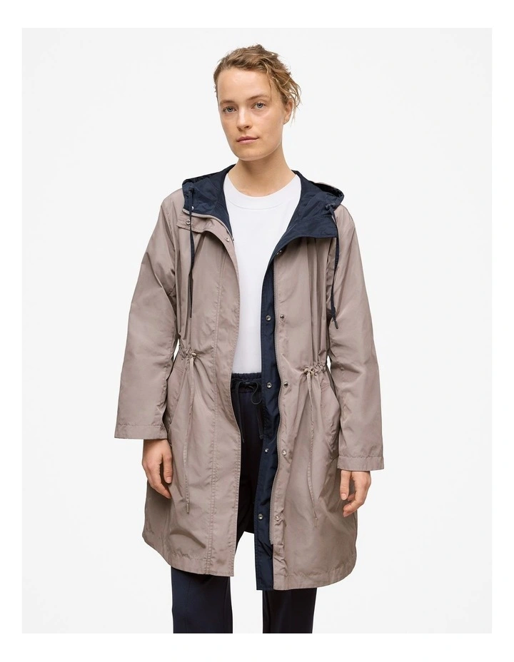 Reversible Hooded Anorak in Night Sky image 1