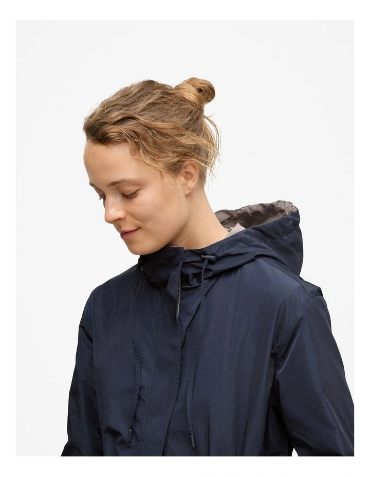 Reversible Hooded Anorak in Night Sky image 4