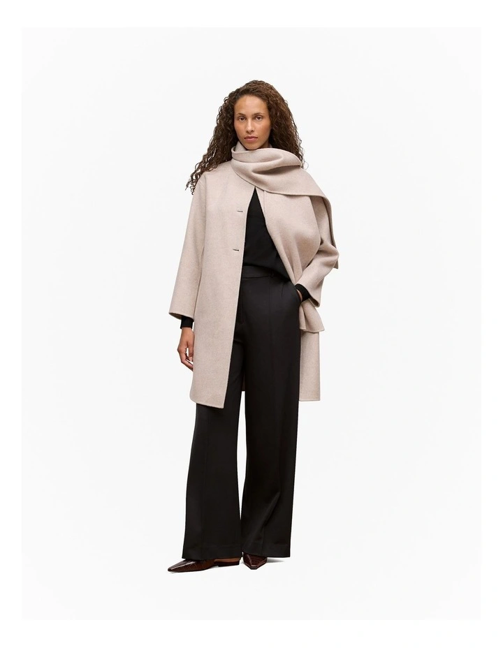 Merino Classic Crew Neck Top in Black image 2