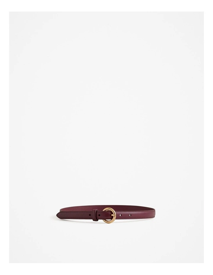 Isera Belt in Red Mahogany image 1
