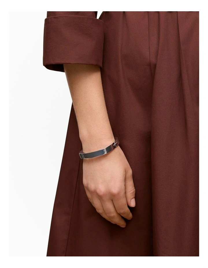 Thera Bangle in Silver image 2