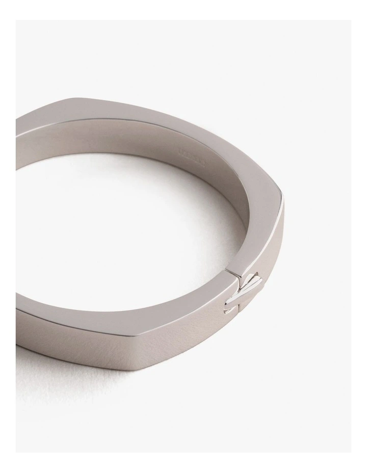 Thera Bangle in Silver image 3