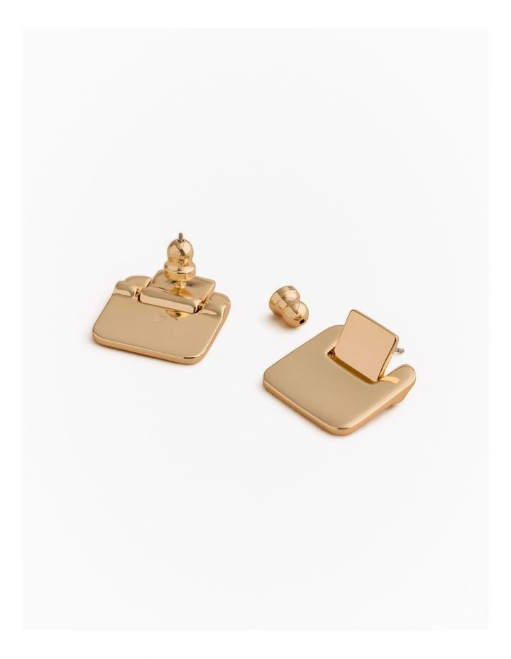 Thera Earring in Gold image 3