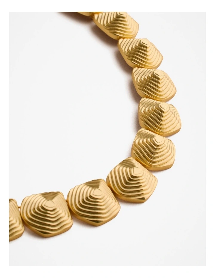 Maelis Necklace in Soft Gold image 3