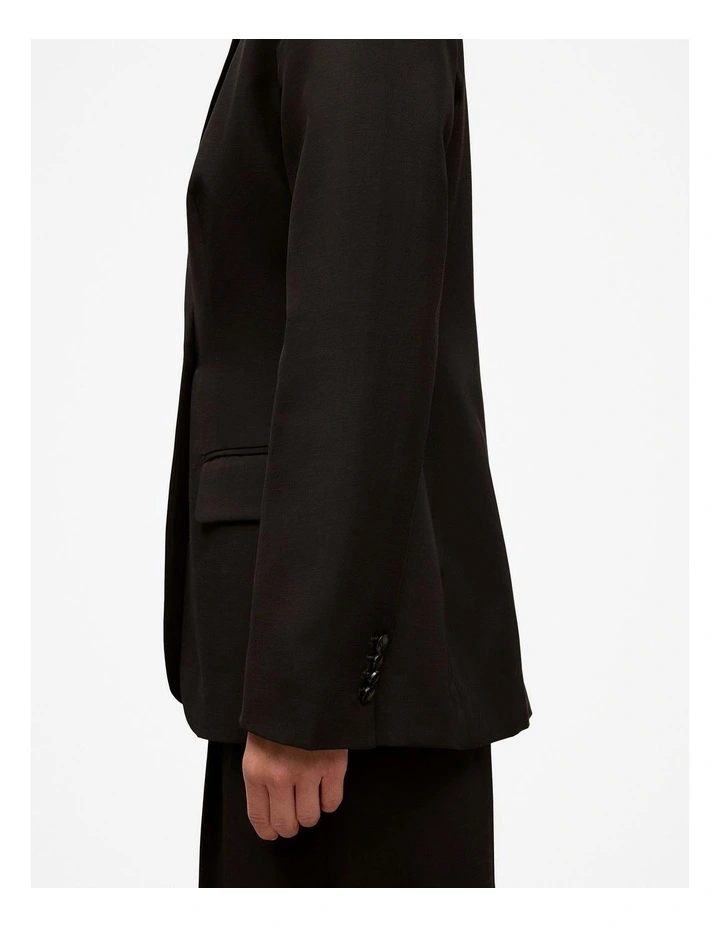 Soft Classic Blazer in Black image 3