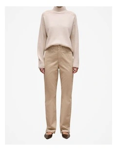 Moleskin Five Pocket Pant in Putty