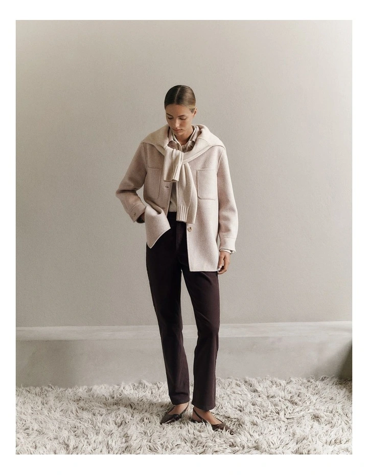 Moleskin Five Pocket Pant in Coffee Bean image 2