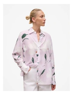 Wilda Relaxed Shirt in Lilac