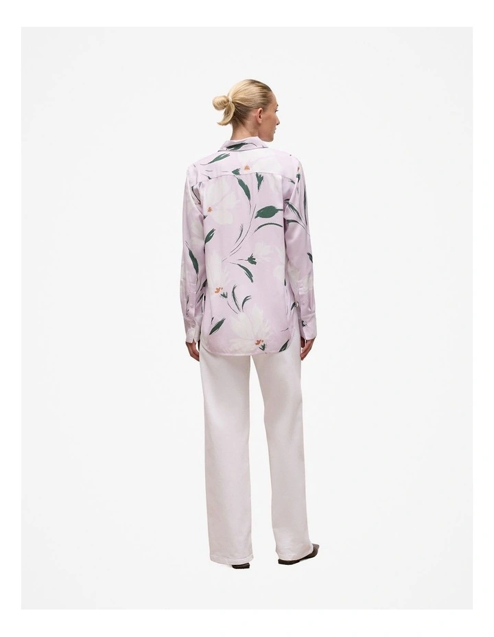 Wilda Relaxed Shirt in Lilac image 4