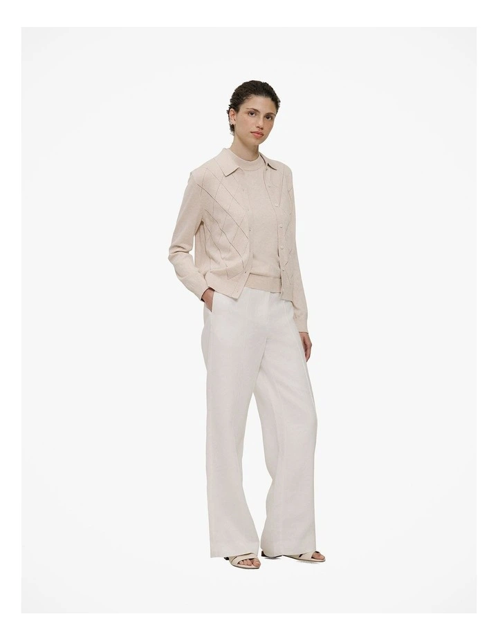 Cotton Cashmere Mock Neck Tank in Clay image 5