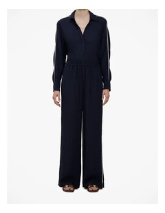 Piping Detail Pull On Pant in Night Sky