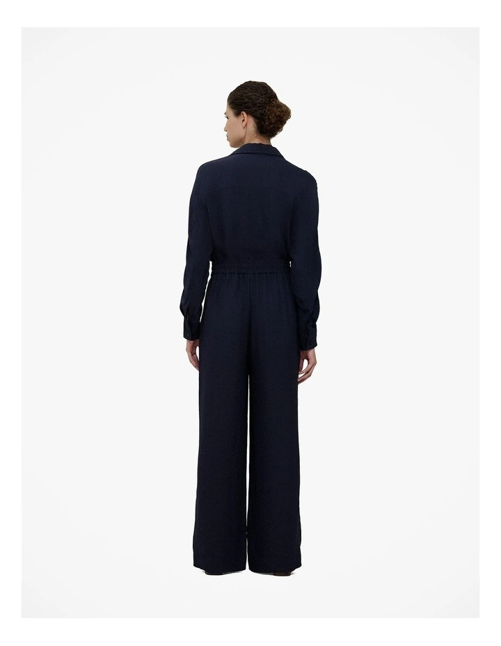 Piping Detail Pull On Pant in Night Sky image 6