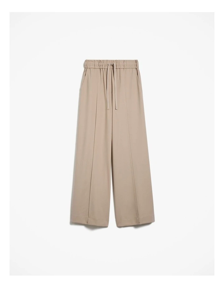 Ponte Wide Leg Travel Pant in Clay image 7