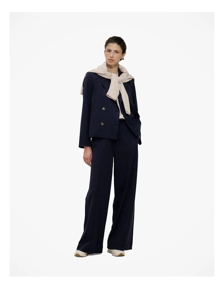 Ponte Wide Leg Travel Pant in Night Sky image 2