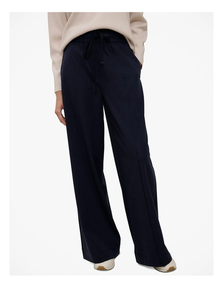 Ponte Wide Leg Travel Pant in Night Sky image 3
