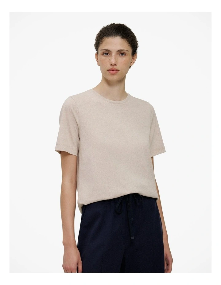 Australian Cotton Marle T-shirt in Clay image 1