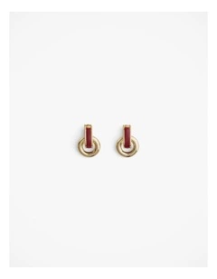 Marisol Drop Earrings in Russet