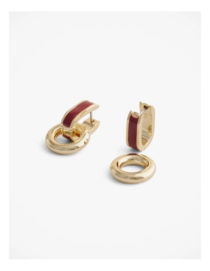 Marisol Drop Earrings in Russet image 3